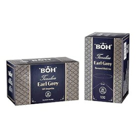 BOH クラシック アールグレイ紅茶、合計 40 ティーバッグ BOH Classic Earl Grey Black Tea, 40 Total Tea Bags