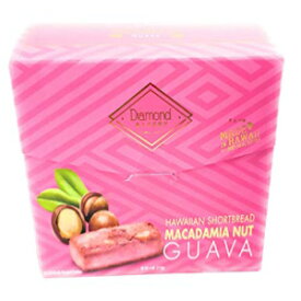 ダイヤモンドベーカリー ハワイアン ショートブレッド マカダミア ナッツ グアバ クッキー 4 オンス Diamond Bakery Hawaiian Shortbread Macadamia Nut Guava Cookies 4 oz