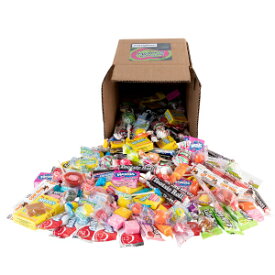 Your Favorite Mix Of Brand Name Candy! - A 6X6 Box (3.5 lb.- 56 oz.) of Airheads, Laffee Taffy, Tootsee Rolls, Lemon Heads, Jawbreakers & More By Snackadilly