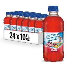 Hawaiian Punch Fruit Juicy Red Fruit Juice Drink, 10 Fl Oz Bottles, 24 Count (4 Packs Of 6), Ready-to-drink, On-the-go, Caffeine-free, Carbonation-free, Gluten-free, Excellent Source Of Vitamin C