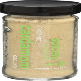 Spicely Organic Cardamom Powder 2.00 Ounce Jar Certified Gluten Free