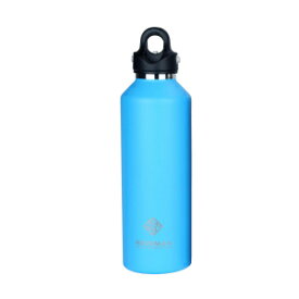 RevoMax Stainless Steel Vacuum Insulated Water Bottle with Twist-Free Lid, No-Screw Insulated Tumblers, Portable Thermo Flask for Cold or Hot Beverages (LIGHT BLUE)
