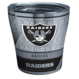 Tervis 三重壁 NFL ラスベガス レイダース エッジ断熱タンブラーカップ 飲み物を冷たく温かく保ちます、20 オンス、ステンレススチール Tervis Triple Walled NFL Las Vegas Raiders Edge Insulated Tumbler Cup Keeps Drinks Cold & Hot, 20 Oz