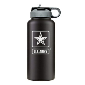 32oz Army Stainless Steel Insulated Water Bottle with Engraved US Army Logo - Army Gifts for Veterans | Disabled USMC Vet Owned SMALL Business