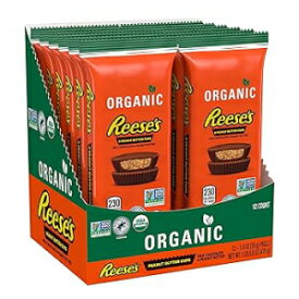 REESE'S Organic Chocolate Bar, 1.4 oz. (Pack of 12)