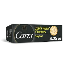 4.25 Ounce (Pack of 6), Original, Carr's Table Water Crackers, Baked Snack Crackers, Party Snacks, Original (6 Boxes)