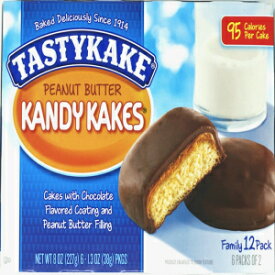 Tastykake チョコレート ピーナッツ バター キャンディ ケイクス - 2 個パック Tastykake Chocolate Peanut Butter Kandy Kakes - Pack of 2