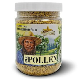 B07W6H5WJB, Goshen Amish Country Honey Extremely Raw BEE POLLEN Whole Granules Bee Pollen - 100% Pure Natural Health Benefits - Unfiltered | 8 Oz