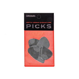 D'Addario Keith Urban Signature Ultem Guitar Picks - 3 Sided Playing Surfaces for 3 Distinct Tones - 5-pack, 1.65mm-X-Heavy