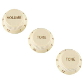 Fender Stratocaster Soft Touch, Aged White Electric Guitar Knob (0992008000)