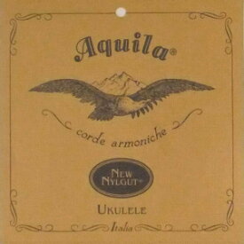 Aquila 31U Set of Concert Ukulele Strings (New Nylgut, Tuned in 5ths, CGDA, Wound C and G String, String Length 76 cm)
