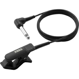 Korg CM200BK Clip-On Contact Microphone, Black, Auxiliary