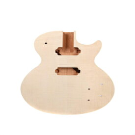 New Guitar Body Flame Maple Mahogany wood DIY Electric Guitar Replacement Set in Heel HH pickups