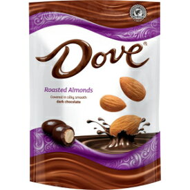 DOVE ダーク チョコレート アーモンド キャンディ 5.5 オンス バッグ DOVE Dark Chocolate Almond Candy 5.5 Ounce Bag