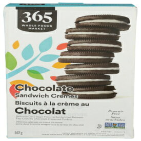 365 by Whole Foods Market, Chocolate Sandwich Creme Cookies, 20 Ounce