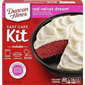 Red Velvet Dream Cake Mix、ダンカン・ハインズ イージーケーキキット Red Velvet Dream Cake Mix、8.4オンス Red Velvet Dream Cake Mix, Duncan Hines Easy Cake Kit Red Velvet Dream Cake Mix, 8.4 OZ