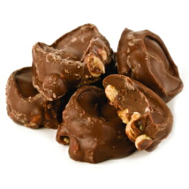 Kauffman Orchards Milk Chocolate Covered Peanut Clusters, Bulk 1.5 Lb Bag