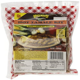 Cajun Land Tamales ホットタマーレミックス、9オンス Cajun Land Tamales Hot Tamale Mix, 9 Ounce