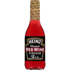 ハインツ グルメ 赤ワインビネガー (12 液量オンスのボトル、12 個パック) Heinz Gourmet Red Wine Vinegar (12 fl oz Bottles, Pack of 12)