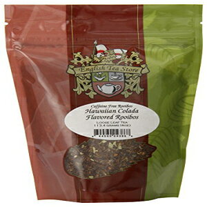 English Tea Store [Y[t|[`AnCAR[_̃C{XA4IX English Tea Store Loose Leaf Pouches, Hawaiian Colada Flavored Rooibos, 4 Ounce