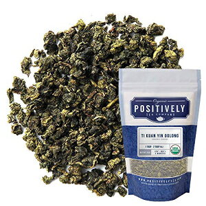 Organic Positively Tea CompanyATi Kuan yingAE[A[Y[tA4 IX Organic Positively Tea Company, Ti Kuan Yin, Oolong Tea, Loose Leaf, 4 Ounce
