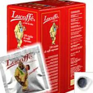 Lucaffe' 100% ArJ fJtF 50 ESE GXvb\ |bh oN (1 pbN) Lucaffe' 100% Arabica Decaf 50 ESE Espresso pods in Bulk Pack (Pack of 1)