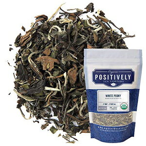 Organic Positively Tea CompanyAzCgsIj[zCgeB[A[Y[tA4IX Organic Positively Tea Company, White Peony White Tea, Loose Leaf, 4 Ounce