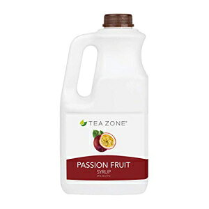 eB[][ 64K IX pbVt[cVbv Tea Zone 64 fl. oz Passion Fruit Syrup