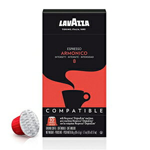 Lavazza Premium Coffee Corp lXvb\ IWiC ݊JvZAAjR GXvb\A_[N [Xg R[q[A10 ct Lavazza Premium Coffee Corp Nespresso OriginalLine Compatible Capsules, Armonico E