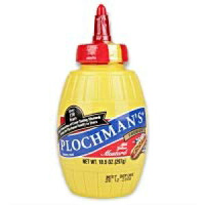 Plochman's vbN}Y }X^[h XNC[Y CG[ oA10.5 IX Plochman's Plochmans Mustard Squeeze Yellow Barrel, 10.5 Oz