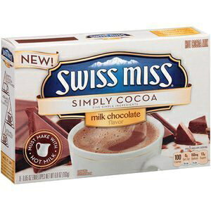 XCX ~XAVv[ RRAA2 ̃t[o[A(ȉ炨Iт) (4 pbN) (Vv[ RRA _[N `R[g) Swiss Miss, Simply Cocoa, Two Flavors, (Choose Below) (Pack of 4) (Simply
