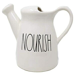 Rae Dunn by Magenta Nourish Z~bN傤 Rae Dunn by Magenta Nourish Ceramic Watering Can