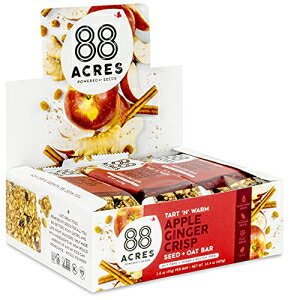 88G[J[̃Om[o[ AbvWW[NXv Oet[Aibct[̃I[cƎq̃XibNo[ r[K & `qg݊ 12pbN 88 Acres Granola Bars Apple Ginger Cr