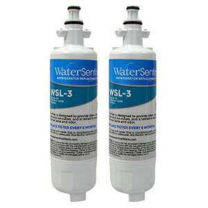 WaterSentinel WSL-3 ①ɌtB^[: LG LT700P tB^[ɓK (2 pbN) WaterSentinel WSL-3 Refrigerator Replacement Filter: Fits LG LT700P Filters (2 Pack)