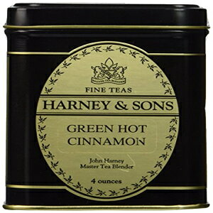 Harney and Sons O[ zbg Vi - [Y [t 4 IX Harney & Sons Harney and Sons Green Hot Cinnamon- Loose Leaf 4 Oz.