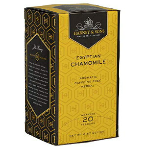 Harney & Sons Fine Teas GWvV J~[ - eB[obO 20 A20 JEg (1 pbN) Harney & Sons Fine Teas Egyptian Chamomile - 20 Tea bags, 20 Count (Pack of 1)