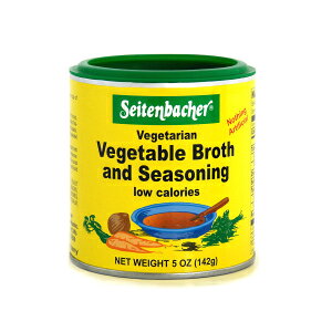 6 pbNAUCeobn[ xW^A؃X[vƒA5 IX (6 pbN) Pack of 6, Seitenbacher Vegetarian Vegetable Broth and Seasoning, 5-Ounce Cans (Pack of 6)