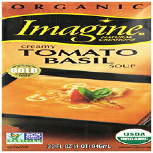 C}W I[KjbN N[~[ X[vAg}g oWA32 IX Imagine Organic Creamy Soup, Tomato Basil, 32 oz.