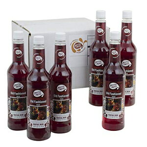 Master of Mixes I[ht@bVhN~bNXAɎgA1 bg{g (33.8 tʃIX)A6 pbN Master of Mixes Old Fashioned Drink Mix, Ready To Use, 1 Liter Bottle (33.8 Fl Oz), Pack of 6