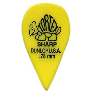 �_�����b�v Tortex �V���[�v �M�^�[�s�b�N 1 �_�[�X 0.73 mm JIM DUNLOP Dunlop Tortex Sharp Guitar Picks 1 Dozen .73 mm