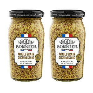 {jG tXSfBW }X^[h (2 pbNAv 14.8 IX) Bornier French Wholegrain Dijon Mustard (2 Pack, Total of 14.8oz)