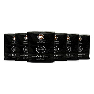 Kicking Horse Coffee 454 Horse Power, Dark Roast, Whole Bean, 1 Kg (Pack of 6) - Certified Organic, Fairtrade, Kosher