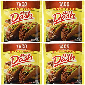 ~ZX_bV \gt[^RXV[YjO~bNX (1.25IXpPbg) 4pbN Mrs. Dash Mrs Dash Salt Free Taco Seasoning Mix (1.25 oz Packets) 4 Pack