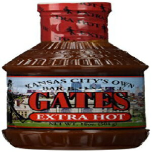 �Q�C�c�o�[BQ�\�[�X�i�G�N�X�g���z�b�g�j Gates Bar B Q Gates Bar-B-Q Sauce (Extra Hot)