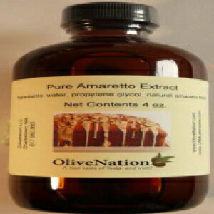 OliveNation A}bgAA[hx[X̃mAR[AnAsgpAOet[ - 16 IX OliveNation Amaretto Flavor, Almond-Based Non-Alcoholic Flavoring, Water Soluble, Sugar Free, Glute