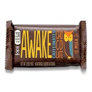 `R[gA1AAEFCN JtFC`R[g GiW[ o[A~N `R[gA(1.55 IX̃o[ 12 ) 18.6 IX Chocolate, 1, Awake Caffeinated Chocolate Energy Bar, Milk Chocolate, (12 