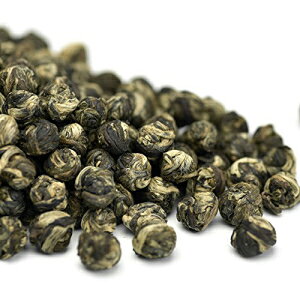 Teavivre WX~ hS p[ O[ eB[ [Y [t  - 3.5IX / 100g Teavivre Jasmine Dragon Pearls Green Tea Loose Leaf Chinese Tea - 3.5oz / 100g