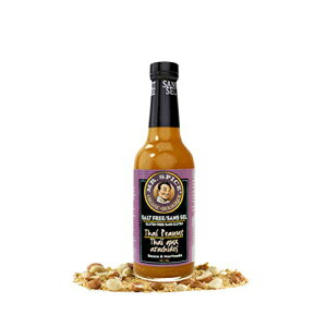 ~X^[XpCX I[KjbN ^Cs[ibc\[X -  - ᎉb}l - Oet[ - r[K Mr. Spice Organic Thai Peanut Sauce - Salt-Free - Low Fat Marinade - Gluten Free - Vegan