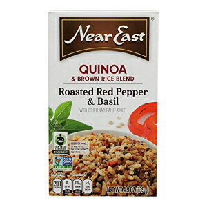 Near East Food Products [Xgbhybp[ƃoWLkAA4.9 IX - 1 P[X 12 B Near East Food Products Roasted Red Pepper and Basil Quinoa, 4.9 Ounce - 12 per case.