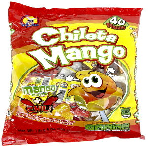 EL AZTECA CHILETA MANGO - Bag ( 40 in a Pack )